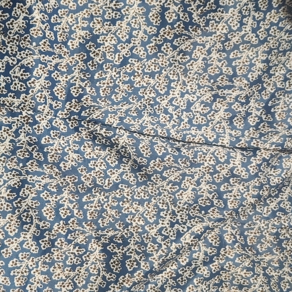 Land's End Double Breasted Short Pea Coat Royal Blue Wool Blend size 14 - Picture 10 of 10